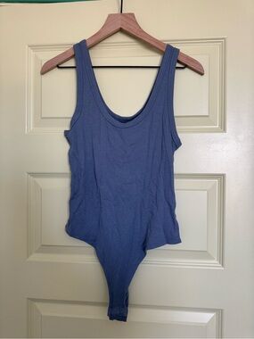 a new day Scoop Neck Bodysuit - Periwinkle Blue